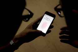 Leading tech companies are increasingly nudging consumers to use their own fingers, faces and eyes as digital key to unlock phones and other gadgets. But there are downsides: Hackers could still steal your fingerprint, or its digital representation. And police may have broader legal powers to make you unlock your phone.