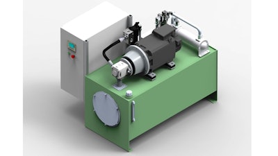 The Green Hydraulic Power from MJC Engineering, a new concept in hydraulic manifolds.