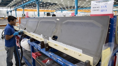 Airbus A350 XWB work includes the manufacture of wing and engine nacelle components.