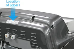 This recall involves 34 models of Samsung top-load washing machines. Model numbers and serial information can be found on two labels affixed to the back of the machine.