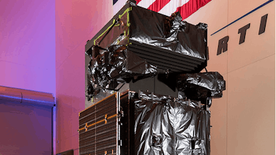 Pictured here, the next satellite in the constellation, GEO Flight 3, will launch on Jan. 19 from Cape Canaveral, Florida.