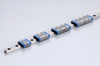 IKO's miniature bearings are available in rail widths from 1-mm to 25-mm.