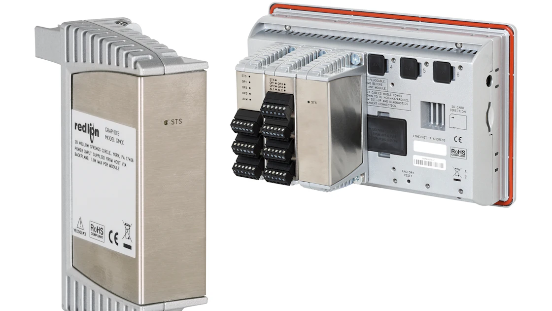 Red Line Control Unit Controller Simplifies to Reduce Cost From: Red Lion Controls ...