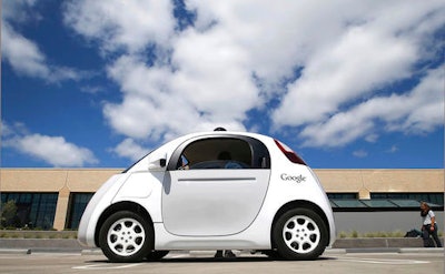 Google driverless test car.