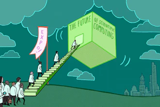 The future of scientific computing, illustrated.