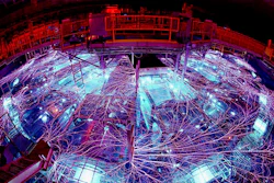 This May 30, 2000, photo provided by Sandia National Laboratories shows their Z machine located in Albuquerque, N.M. The Z-machine is part of the Pulsed Power Program, which started at Sandia National Laboratories back in the 1960s. Pulsed power is a technology that concentrates electrical energy and turns it into short pulses of enormous power, which are then used to generate X-rays and gamma rays.