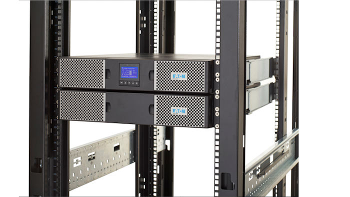 Eaton's new 700-1500 volt-ampere uninterruptible power system.