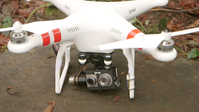 The FLIR Duo and Duo R cameras can be attached to most drones.
