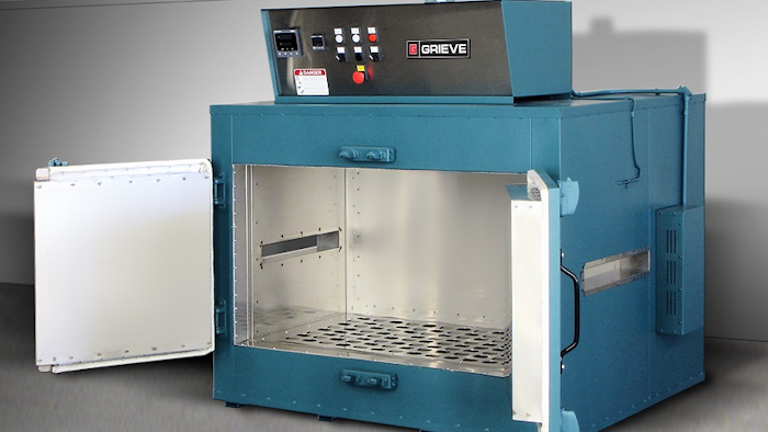 The No. 1020 from Grieve is a 500°F (260°C) vertical airflow cabinet oven.