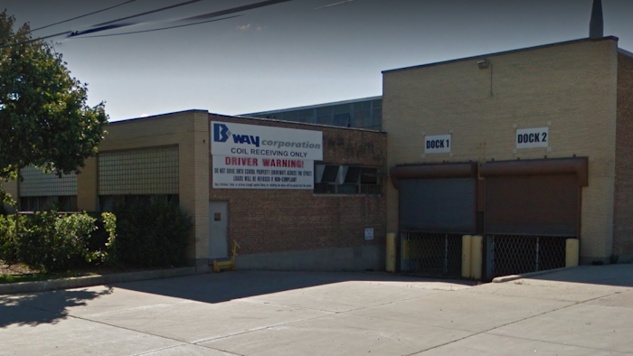 Google Earth image of BWAY Corporation in Chicago, IL taken September 2015.