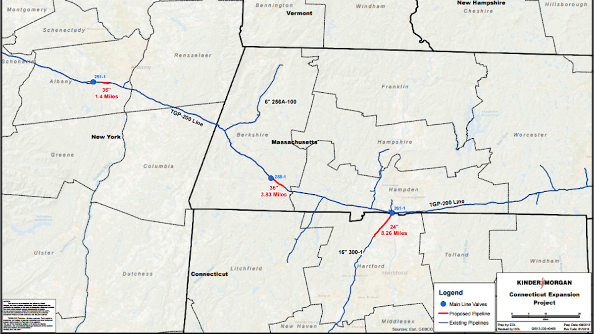 Tennessee Gas Pipeline Pays 1.2M to Run Pipeline Through Massachusetts