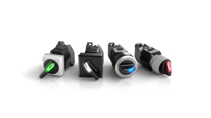 The Series 04 Illuminated Selector Switches from EAO.