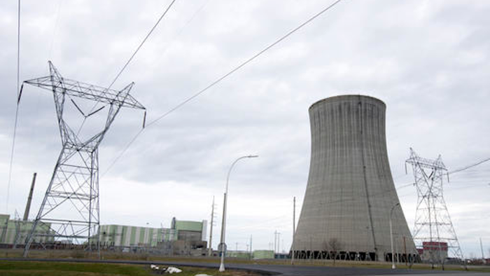 This Nov. 29, 2016 photo shows the Nine Mile Point nuclear power plant in Oswego, N.Y. New York state is betting big on the future of Nine Mile Point, one of the nation’s oldest nuclear plants. The state is putting up $7.6 billion in subsidies to ensure that the plant and a few other upstate nuclear plants stay open, part of New York’s strategy to lean on nuclear energy as it ramps up renewable sources such as wind, solar and hydroelectric.