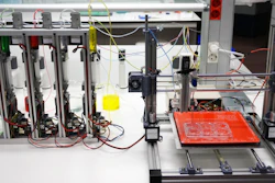 This is a prototype for a 3D bioprinter that can create totally functional human skin.