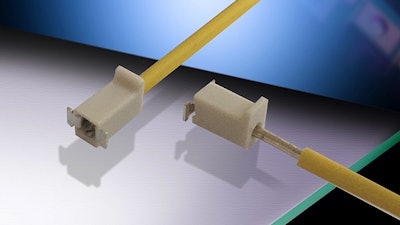 The new 58-9296 Series single position, vertical poke-home connectors from AVX.