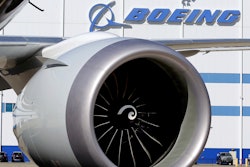 In this file photo, an engine and part of a wing from the 100th 787 Dreamliner to be built at Boeing's North Charleston, S.C., facility are seen outside the plant.