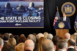 New York Gov. Andrew Cuomo delivers one of his State of the State addresses in New York's One World Trade Center building, Monday, Jan. 9, 2017.
