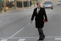 John Blankenship, former CEO of Massey Energy, prior to his trial in 2015.