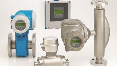 The Proline 300/500 family of Coriolis mass and electromagnetic flow instruments from Endress+Hauser.