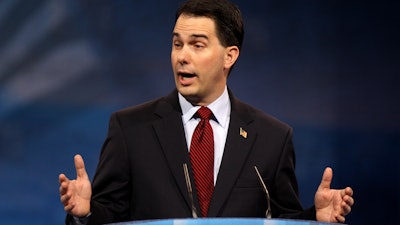 Wisconsin Governor, Scott Walker.