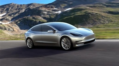 Tesla's Model 3.