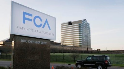 The Environmental Protection Agency said in a statement that it issued a 'notice of violation' to the company that covers about 104,000 vehicles, including the 2014 through 2016 Jeep Grand Cherokee and Dodge Ram pickups, all with 3-liter diesel engines.
