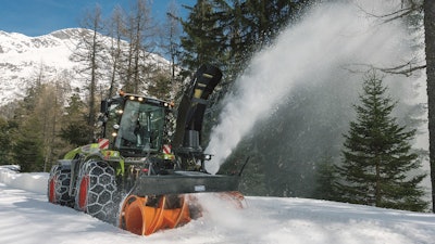 Rolls-Royce will supply Claas with MTU engines to be used in agricultural vehicles. Claas will be fitting them into multiple vehicles, including the 4x4 high-horsepower tractor Xerion (pictured).