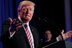 President Donald Trump speaks at the House and Senate GOP lawmakers at the annual policy retreat in Philadelphia, Thursday, Jan. 26, 2017.