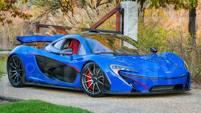 This 2015 McLaren P1 is being auctioned to endow a new department chair at the Rose-Hulman Institute of Technology. It has 1,126 miles on it.