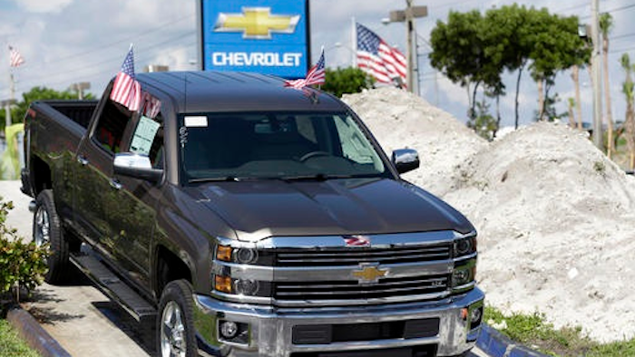 The Silverado pickup is General Motors Co.’s best-selling vehicle. Most Silverados are made at plants in Flint, Mich., and Fort Wayne, Ind. But four-door crew cab versions are made at GM’s assembly plant in Silao, Mexico, which opened in 1995.