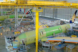 Manual labor dominates the Airbus production line and workers need to be highly skilled.