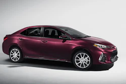 Toyota is marking 50 years of its stalwart and economical Corolla sedan.