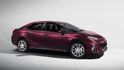 Toyota is marking 50 years of its stalwart and economical Corolla sedan.