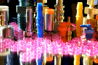 Laser drilled, wire lapped Ruby and Sapphire orifices from Bird Precision.