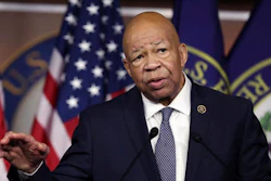 In this Jan. 12, 2017, file photo, Rep. Elijah Cummings, D-Md. speaks during a news conference on Capitol Hill in Washington. Marathon Pharmaceuticals announced Feb. 13, 2017, that it would temporarily halt the rollout of a drug to treat genetic muscle deterioration just hours after Cummings and Sen. Bernie Sanders, I-Vt., expressed outrage that the company planned to charge $89,000 a year for a drug that's widely available abroad for about $1,000 a year.