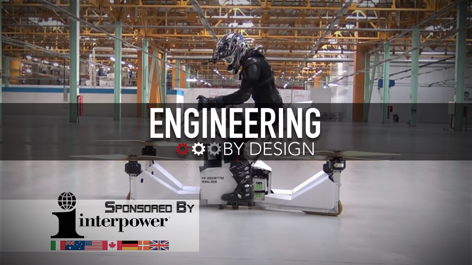 Engineering By Design: Russian Hoverbike Looks Like a Flying Dirt Bike