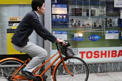 Embattled Japanese electronics maker Toshiba is selling its stake in a medical equipment leasing company to Canon Inc. for 31.4 billion yen ($277 million). Toshiba said Tuesday, Feb. 21, 2017, it is selling its entire 65 percent stake in Toshiba Medical Finance Co. to Canon, a Japanese camera maker, effective March 31.