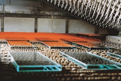 In the tempering process, glass is superheated and then immediately rapidly cooled.