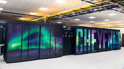 This Oct. 26, 2016 photo provided by the University Corporation for Atmospheric Research shows the new supercomputer named Cheyenne at the National Center for Atmospheric Research at the supercomputing center in Cheyenne, Wyo. Wyoming officials including Gov. Matt Mead say they support the NCAR-Wyoming Supercomputing Center even as they describe themselves as climate skeptics. Scientists nationwide are nonetheless concerned that President Donald Trump, who has called climate change a hoax, might not take climate change research seriously.