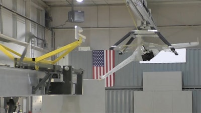 Aurora Flight Sciences recently tested a full-scale SideArm technology demonstration system that repeatedly captured a Lockheed Martin Fury UAS accelerated to representative flight speeds via an external catapult.
