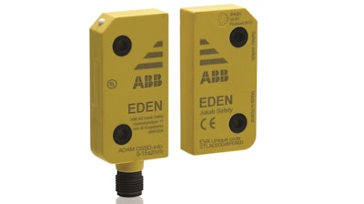 Eden output signal-switching device (OSSD) safety sensors from ABB Jokab Safety Products.