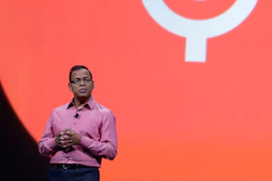 In this May 15, 2013, file photo, Amit Singhal, senior vice president and software engineer at Google Inc., speaks at Google I/O 2013 in San Francisco. Singhal, a top engineering executive at Uber, is out five weeks after his hire was announced. According to a report in the tech blog Recode, he failed to disclose that he’d left his previous job at Google because of a sexual harassment allegation. Singhal denies the allegation. Google did not immediately respond to a request for comment on Monday, Feb. 27, 2017.