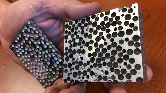 Researchers at North Carolina State University have developed a range of composite metal foams that are lighter and stronger than the materials they are made of.