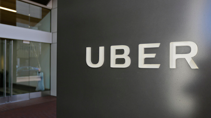 This Wednesday, March 1, 2017, photo shows an exterior view of the headquarters of Uber in San Francisco. A combative CEO leading a fast-growing company with ambitions to dominate ride-hailing across the globe gave rise to Uber’s latest public image nightmare, a videotaped clash with a driver over prices that’s become a viral video. The argument illustrates how Uber’s thirst to grow by cutting prices to weaken competition conflicts with the needs of its 400,000 drivers who have seen their income fall.