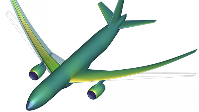 Martins designed new, high aspect ratio wings that have a much larger span than those in use today. Boeing has adapted that model and will build a prototype to test at NASA's Transonic Dynamics Tunnel later this year.