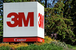 A sign in front of the 3M World Headquarters complex in suburban St. Paul, MN.