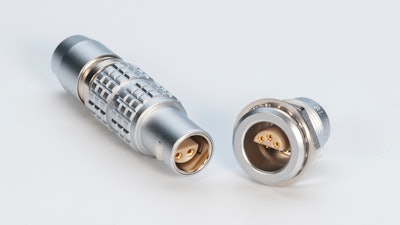 S series push-pull connector systems include a new outershell design using LEMO's chocolate bar shape.