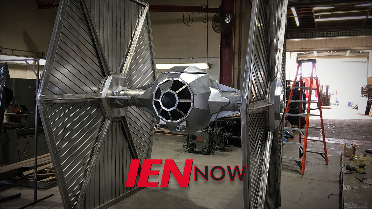 IEN Now Gerlinger Builds Star Wars Fighter Jet