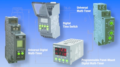 The expanded lineup of multi-timers and time switches from Altech.