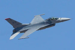 In this Feb. 16, 2017, file photo, a U.S. fighter aircraft F-16 performs during the Aero India 2017 at Yelahanka air base in Bangalore, India. The Trump administration told Congress on Wednesday, March 29, that it plans to approve a multibillion-dollar sale of F-16 fighter jets to Bahrain without the human rights conditions imposed by the Obama administration.